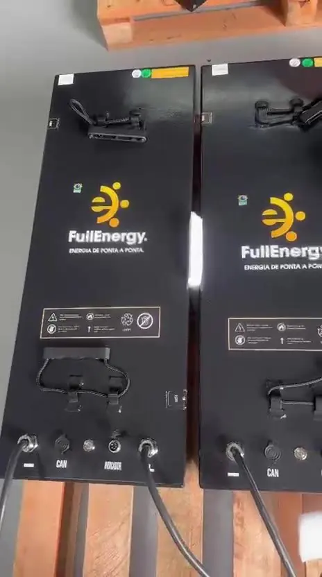Baterias de lítio FullEnergy prontas para expedição